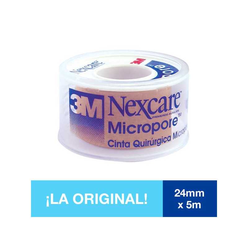 ESP.MICROPORE PIEL 24X5 (1X5) DISP ESPARADRAPOS