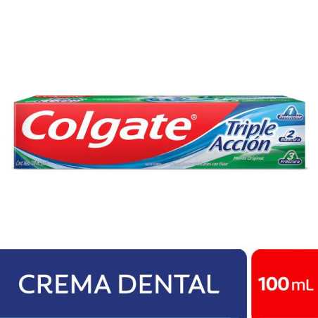 CRE.DEN.COLGATE TRIPLE ACCION 100GR CREMAS