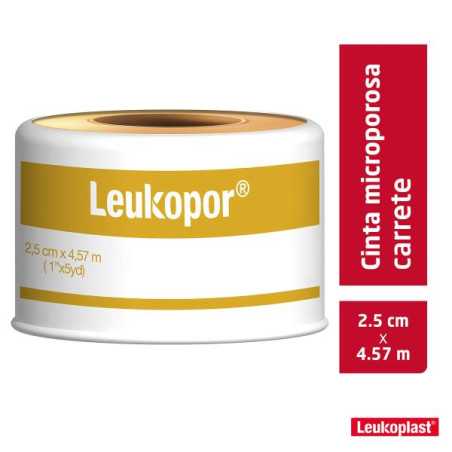 MICROPORE LEUKOPOR PIEL 1X5 ESPARADRAPOS