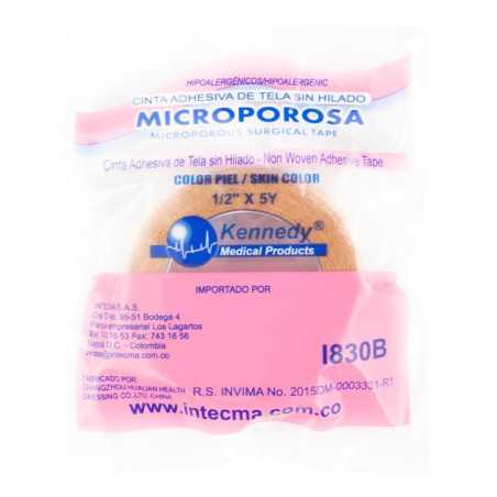 MICROPORE KENNEDY PIEL 1/2X5 BOLSA ESPARADRAPOS