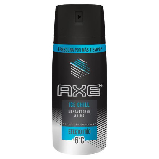 DTE.AXE BODY SPR. ICE CHILL EFEC150 ML. 