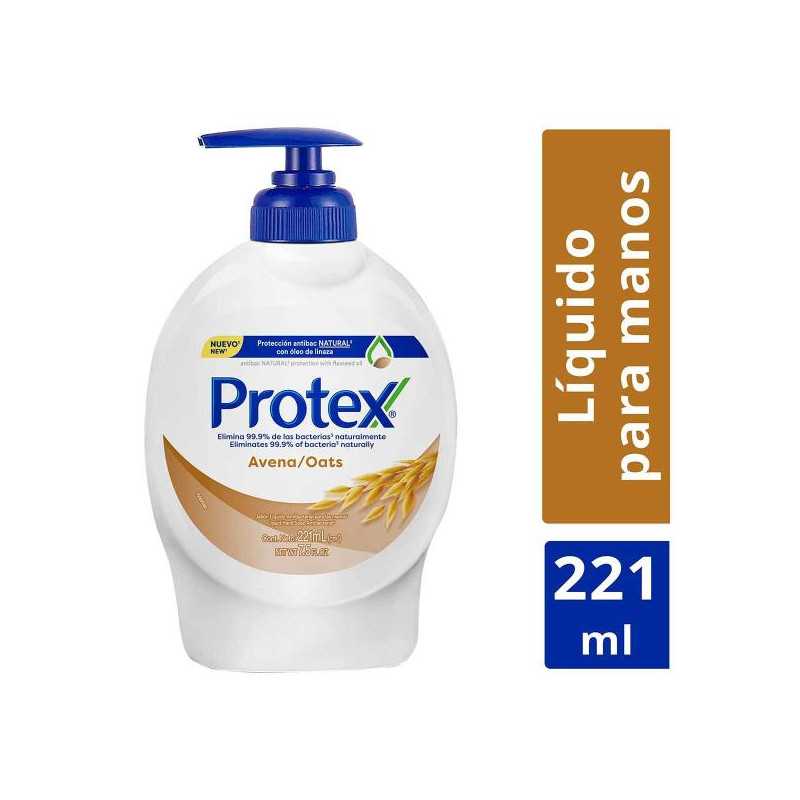 JABON PROTEX LIQUIDO AVENA 221 ML JABONES