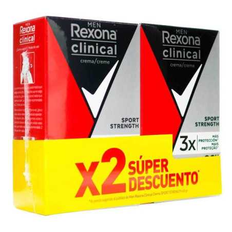 2 DTE.REXONA CLINICAL SPORT CRE.48GR S.O 