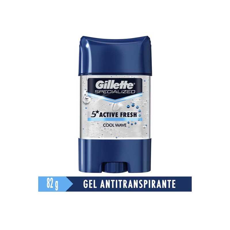 DTE.GILLETTE POWER BEADS COOL W 82 GR H GELES