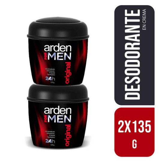 2 DTE ARDEN FOR MEN CRE.135 GR MEG.CON CREMAS
