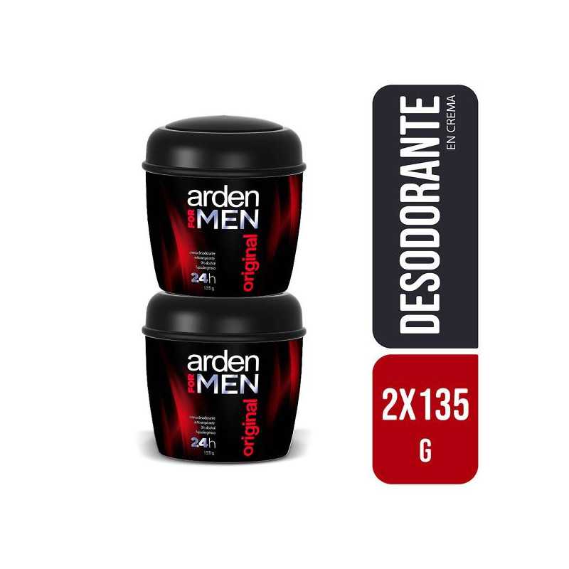 2 DTE ARDEN FOR MEN CRE.135 GR MEG.CON CREMAS