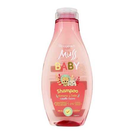 CHA.MUSS BABY ROMERO Y SEDA 400 ML CHAMPUS