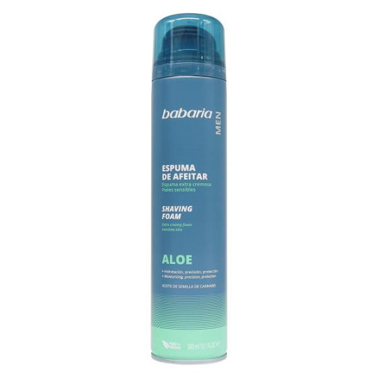 ESPUMA DE AFEITAR BABARIA ALOE 300 ML LB 