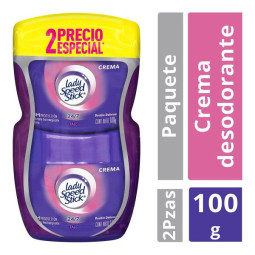 2 DTE.LADY SPEED TALC CRE 100 GR P.E M CREMAS