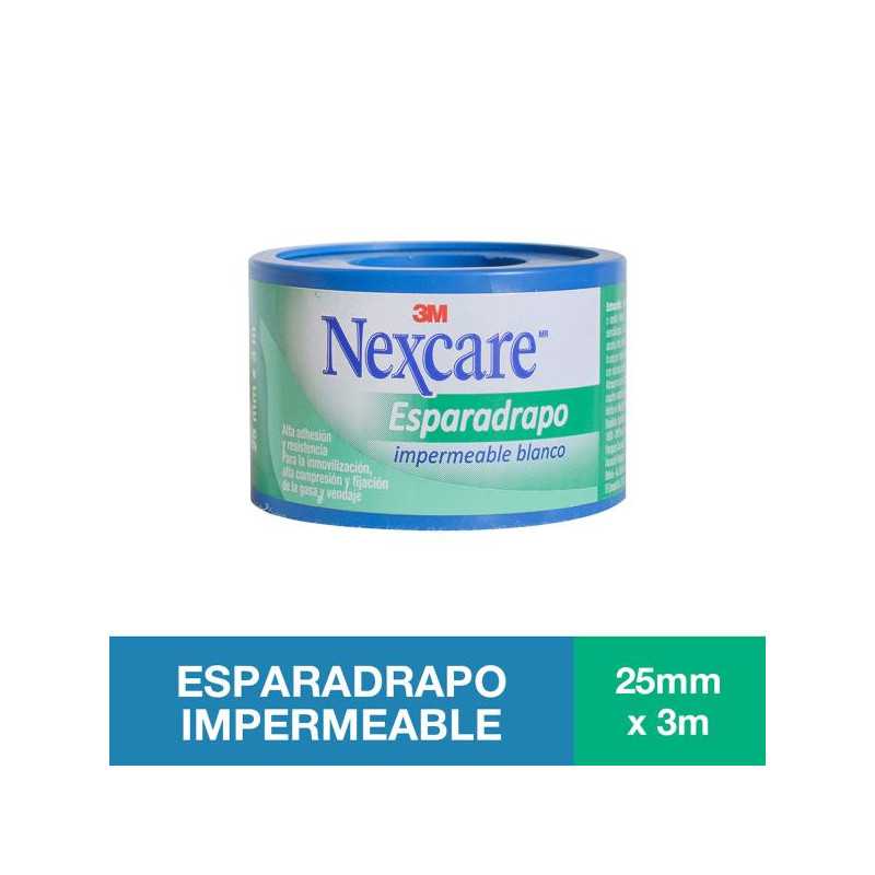 ESPARADRAPO IMPERM. BLANCO 25X3 NEXCARE
