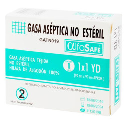 GASA ALFA ASEPTICA 1X1 GASAS