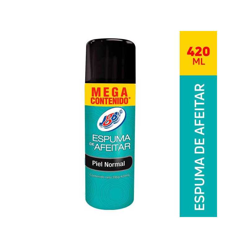 ESPUMA AFEITAR JGB 396 GR 20%EXTRA ESPUMAS