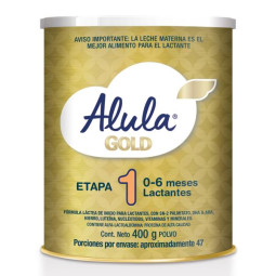 ALULA GOLD 1 X 400 GR LECHES EN POLVO