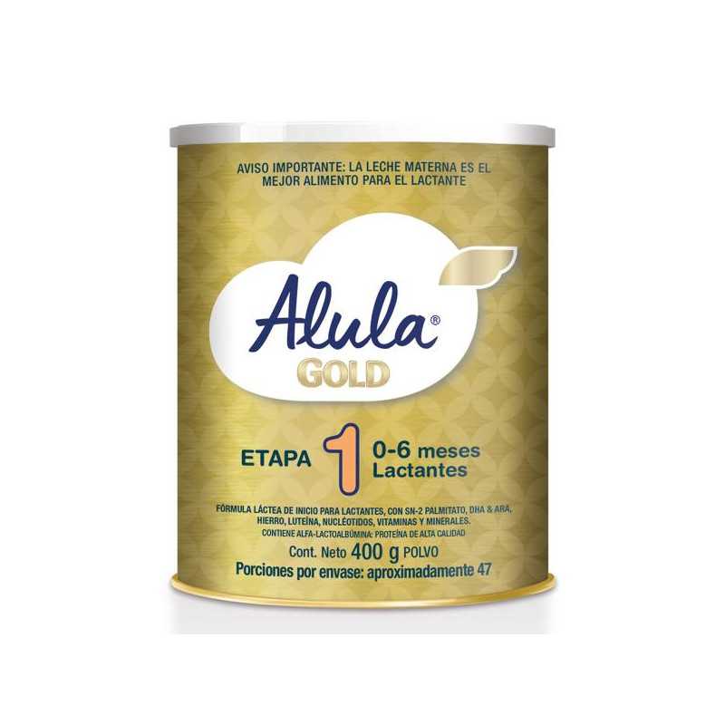 ALULA GOLD 1 X 400 GR LECHES EN POLVO