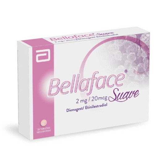 BELLAFACE SUAVE 28 TABLETAS(PB)(DA) ETINILESTRADIOL
