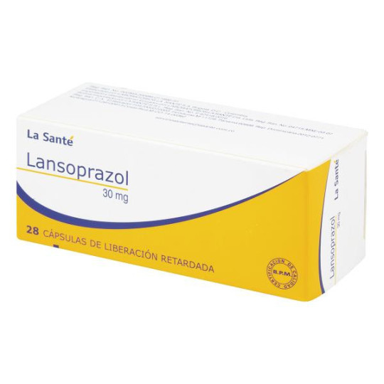 LANSOPRAZOL 30 MG 28 CAPSULAS LS LANSOPRAZOL