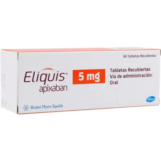 ELIQUIS 5 MG 60 TBS (A) APIXABAN