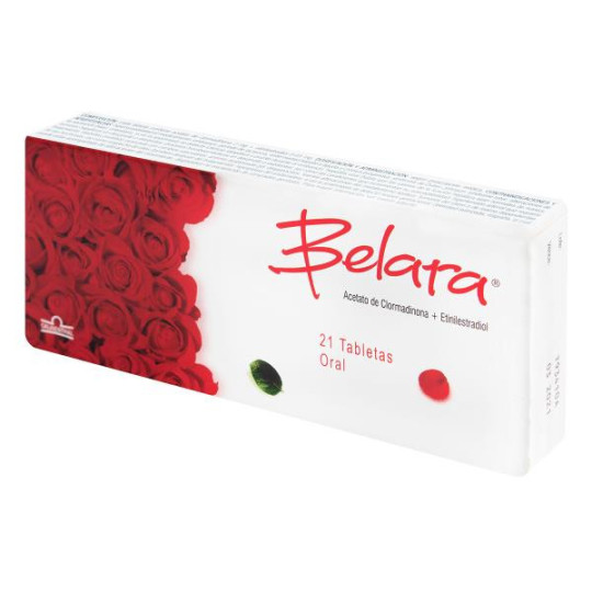 BELARA 21 GRAGEAS (DA) ETINILESTRADIOL