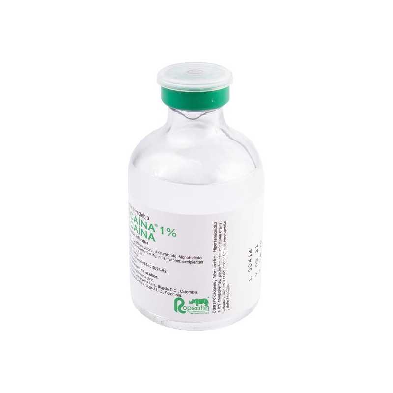 ROXICAINA 1% SIMPLE 50 ML LIDOCAINA