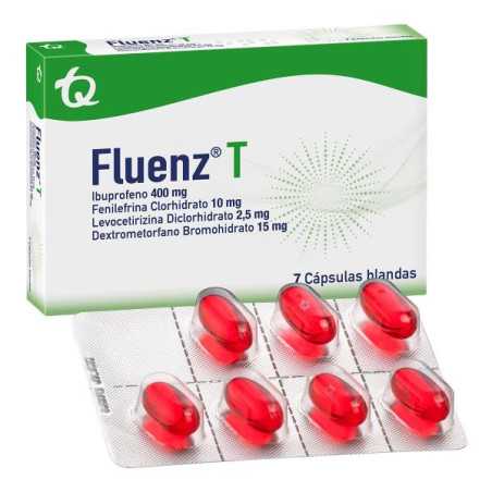 FLUENZ T 7 CAPSULAS MK IBUPROFEN