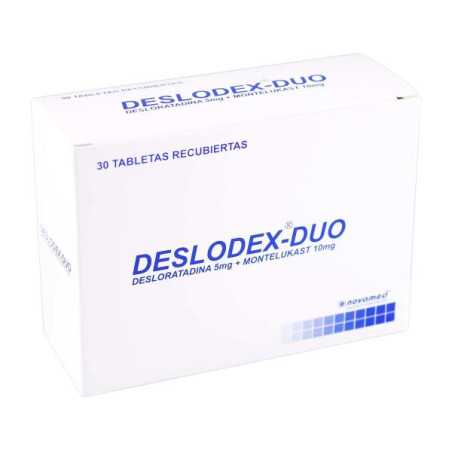 DESLODEX DUO 30 TAB.REC DESLORATADINA-MONTELUKAST