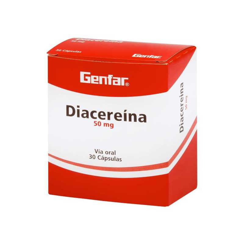 DIACEREINA 50 MG 30 CAPSULAS GF DIACEREINA 