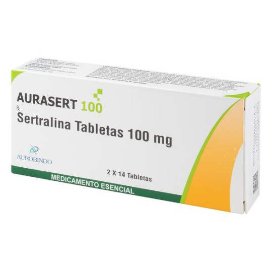 AURASERT 100 MG 28 TAB (PUMCV) SERTRALINA AURASERT 100 MG 28 TAB (PUMCV) SERTRALINA