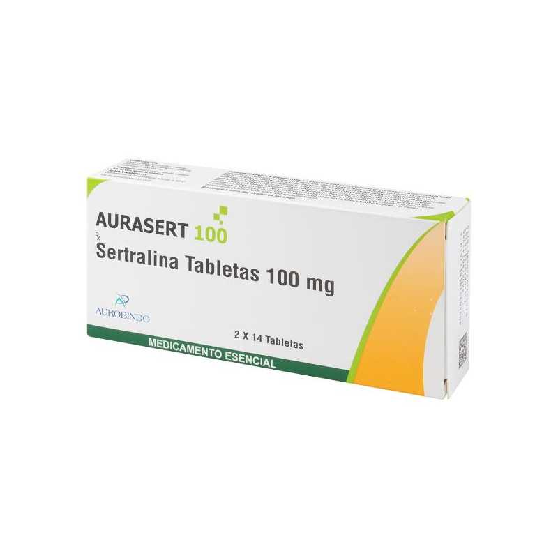 AURASERT 100 MG 28 TAB (PUMCV) SERTRALINA AURASERT 100 MG 28 TAB (PUMCV) SERTRALINA