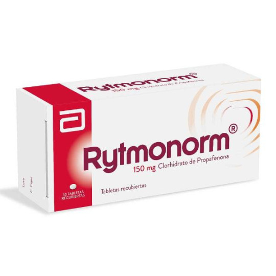 RYTMONORM 150 MG 30 TABLETAS (DA)(A) PROPAFENONA
