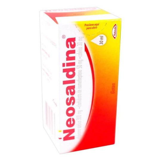 NEOSALDINA GOTAS 30 ML ISOMETEPTENO DIPIRONA CAFEINA