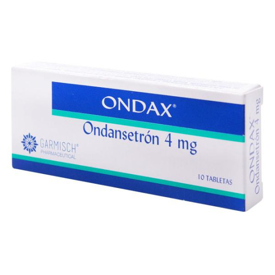 ONDAX 4 MG 10 TABLETAS  ONDAX 4 MG 10 TABLETAS