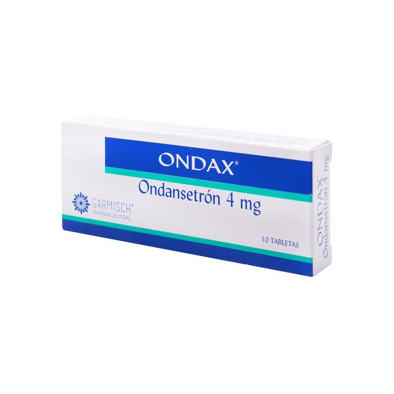 ONDAX 4 MG 10 TABLETAS  ONDAX 4 MG 10 TABLETAS