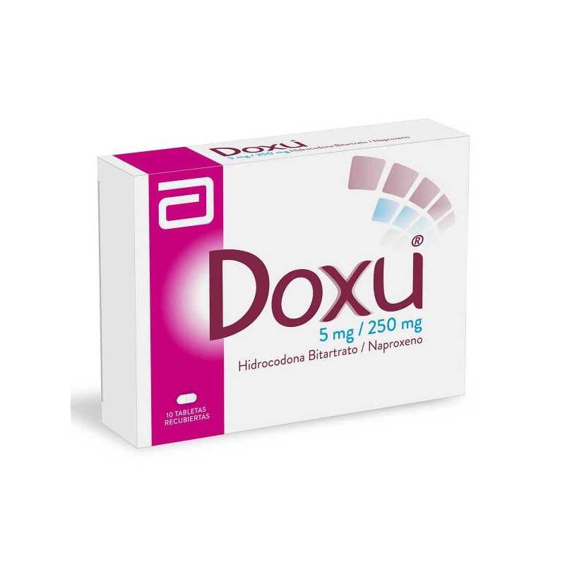 DOXU 5/250MG 10 TABLETAS NAPROXENO