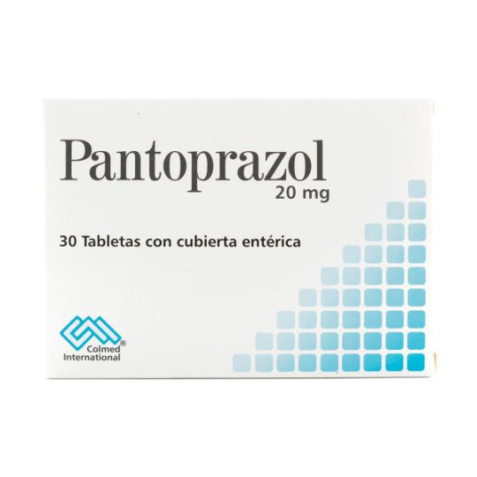 PANTOPRAZOL 20 MG 30 TABLETAS PC PANTOPRAZOL