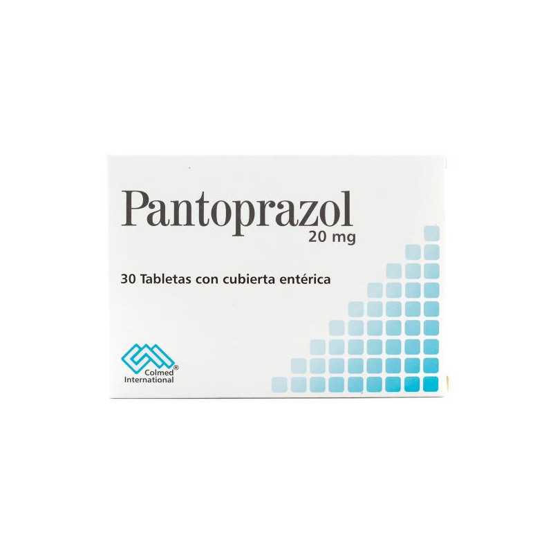 PANTOPRAZOL 20 MG 30 TABLETAS PC PANTOPRAZOL