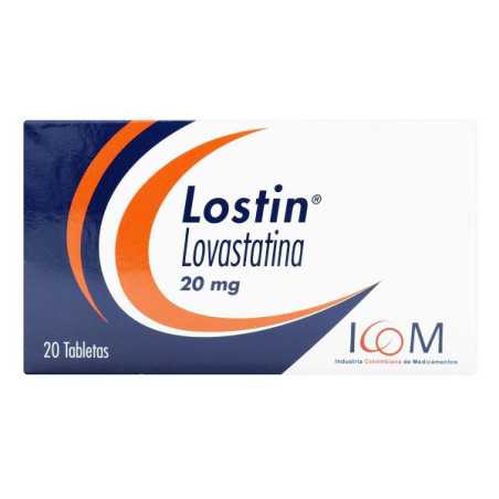 LOSTIN 20 MGS X 20 TBS (PUMCV) (LOVASTATINA)