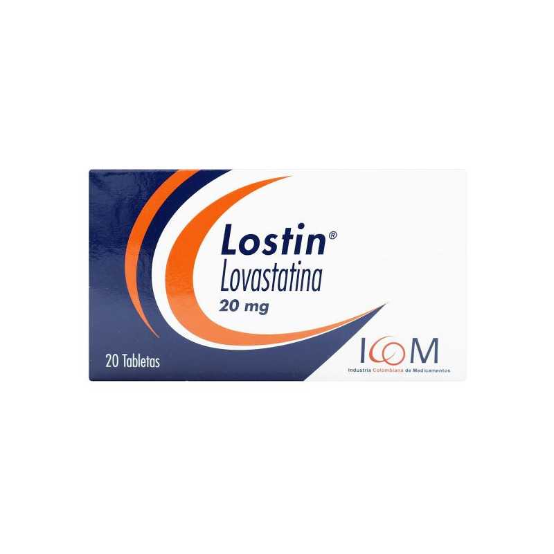 LOSTIN 20 MGS X 20 TBS (PUMCV) (LOVASTATINA)