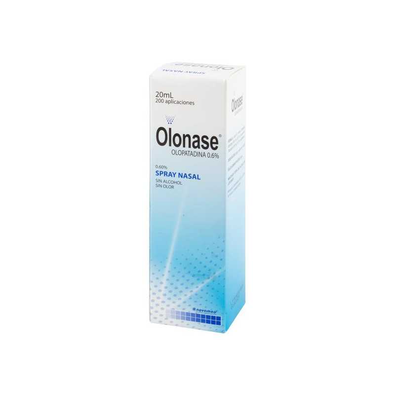 OLONASE PRAY NASAL 200 APL. 20 ML CLORHIDRATO DE OLOPATADIN OLONASE PRAY NASAL 200 APL. 20 ML CLORHIDRATO DE OLOPATADIN