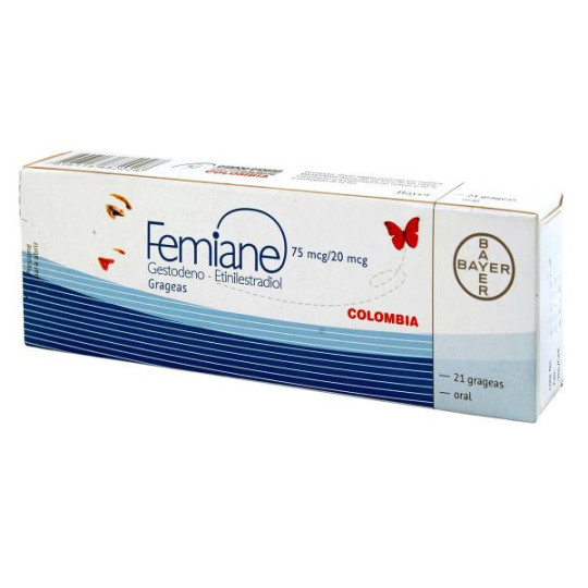 FEMIANE 21 GRAGEAS GESTODENO