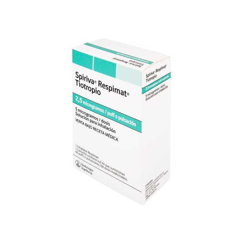 SPIRIVA RESPIMAT 5 MCG 30 DOSIS (A)(DA) TIOTROPIO BROMURO
