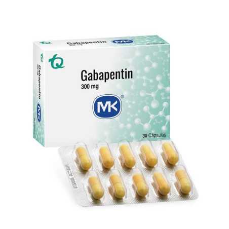 GABAPENTIN 300 MG 30 CAPSULAS MK GABAPENTIN