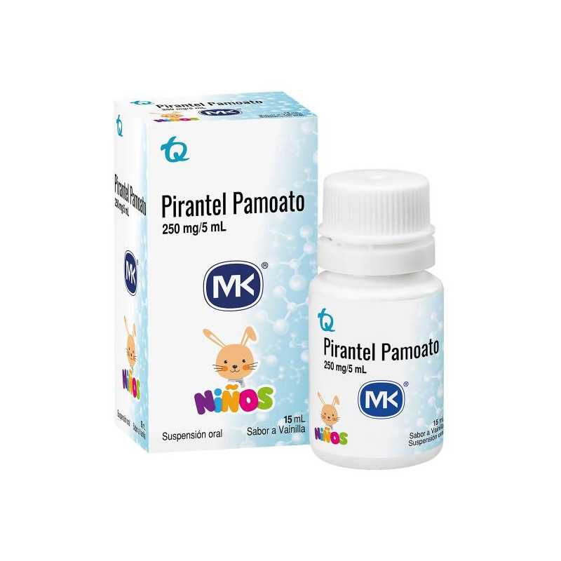 PAMOATO PIRANTEL SUSPENSION 15 ML MK PIRANTEL