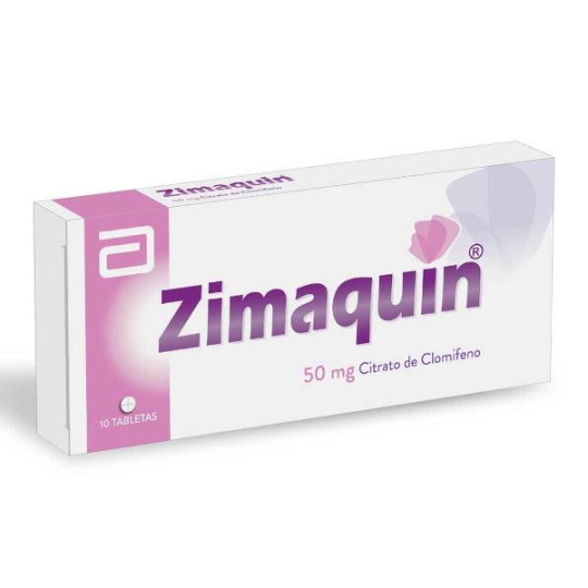 ZIMAQUIN 50 MG 10 TABLETAS (DA) CLOMIFENO