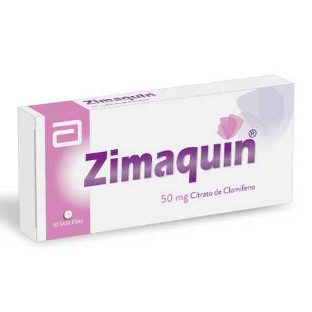 ZIMAQUIN 50 MG 10 TABLETAS (DA) CLOMIFENO