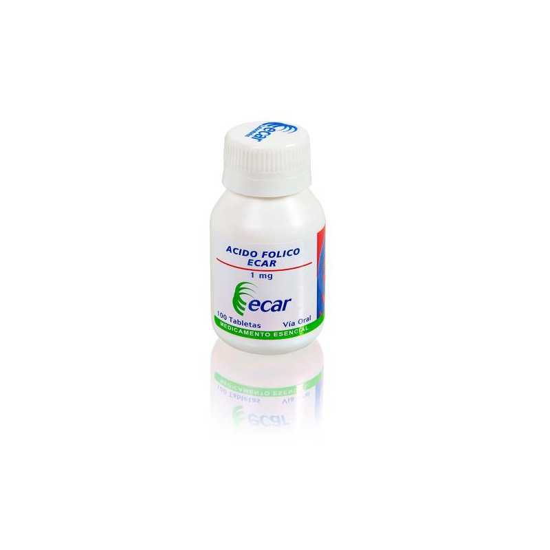 ACIDO FOLICO 1 MG 100 TABLETAS EC ACIDO FOLICO