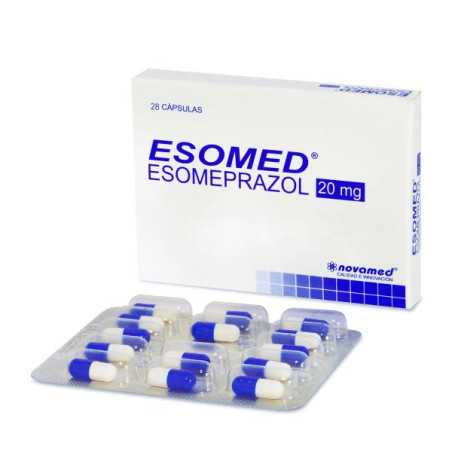 ESOMED 20 MG 28 CAPSULAS (A)(DA)(PB) ESOMEPRAZOL