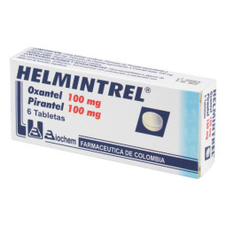HELMINTREL 6 TABLETAS PIRANTEL