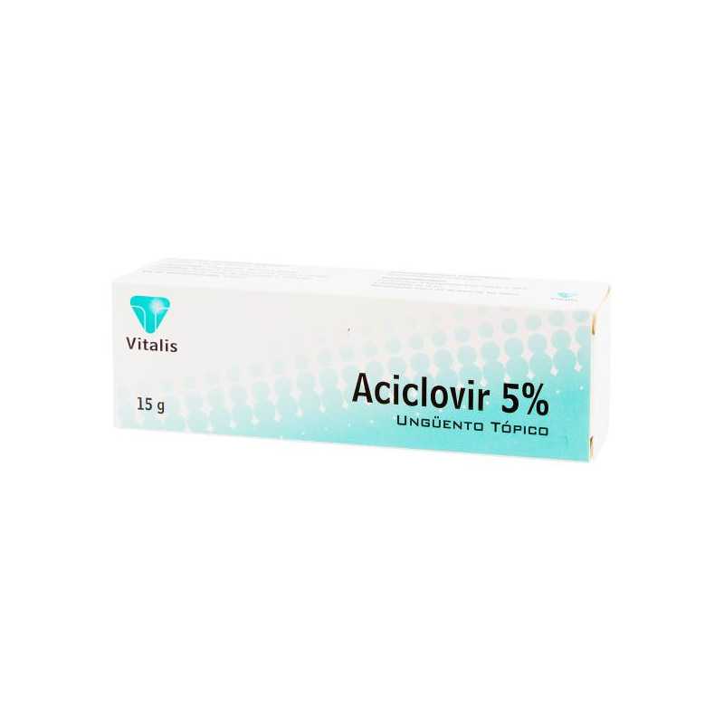 ACICLOVIR 5% UNGUENTO 15 GR VT 