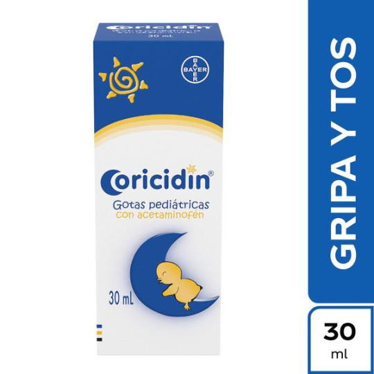 CORICIDIN GOTAS PEDIATRICAS 30 ML DEXCLORFENIRAMINA