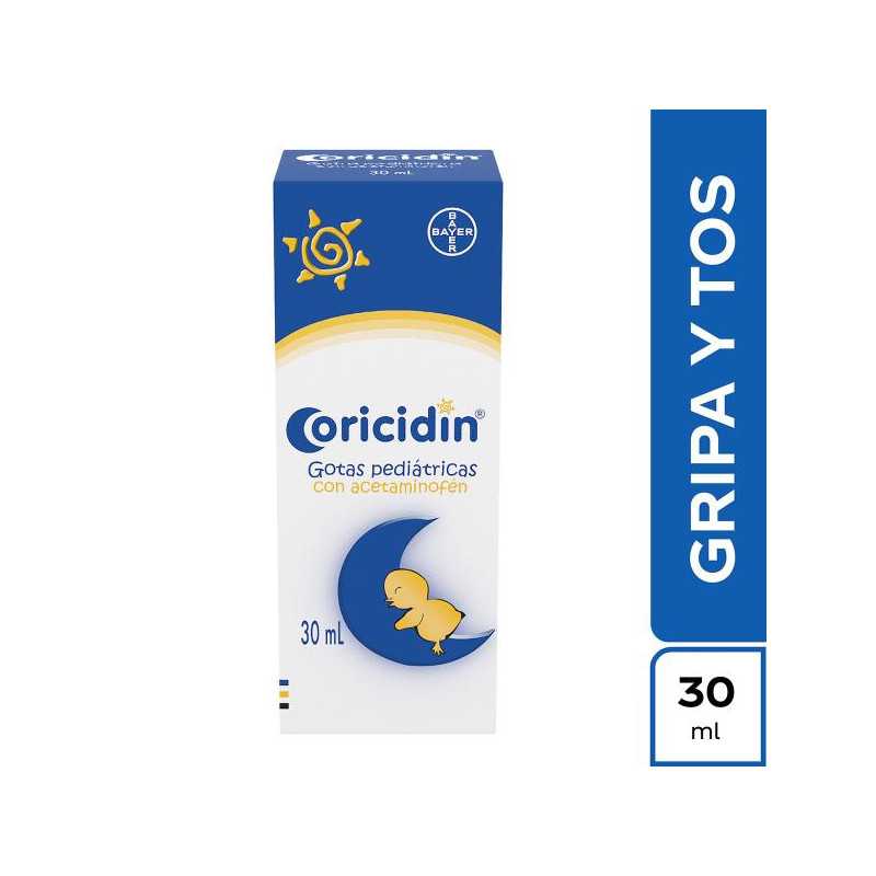 CORICIDIN GOTAS PEDIATRICAS 30 ML DEXCLORFENIRAMINA